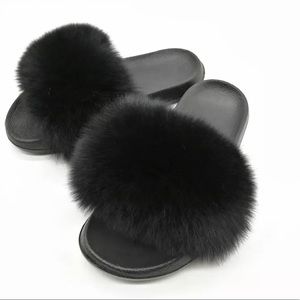 Fox Hair Beach Slides